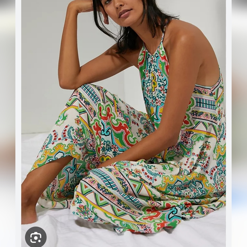 Anthropologie Ella Halter Tunic Dress - Picture 3 of 5